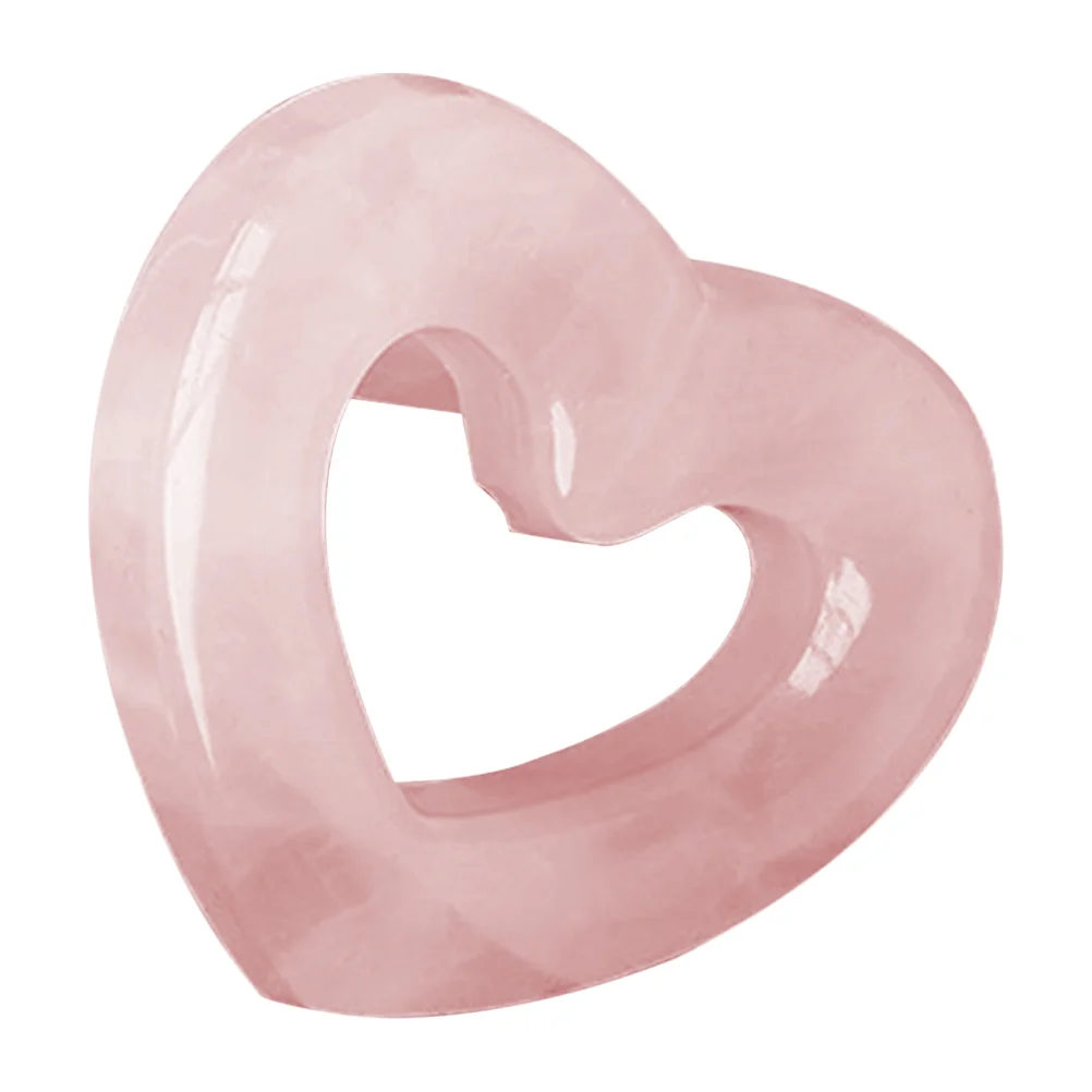 Heart Shaped Crystal Stone Natural Gemstone Desktop Hollow Heart Stone Decoration
Heart Shaped Crystal Stone Natural Gemstone Desktop Hollow Heart Stone Decoration