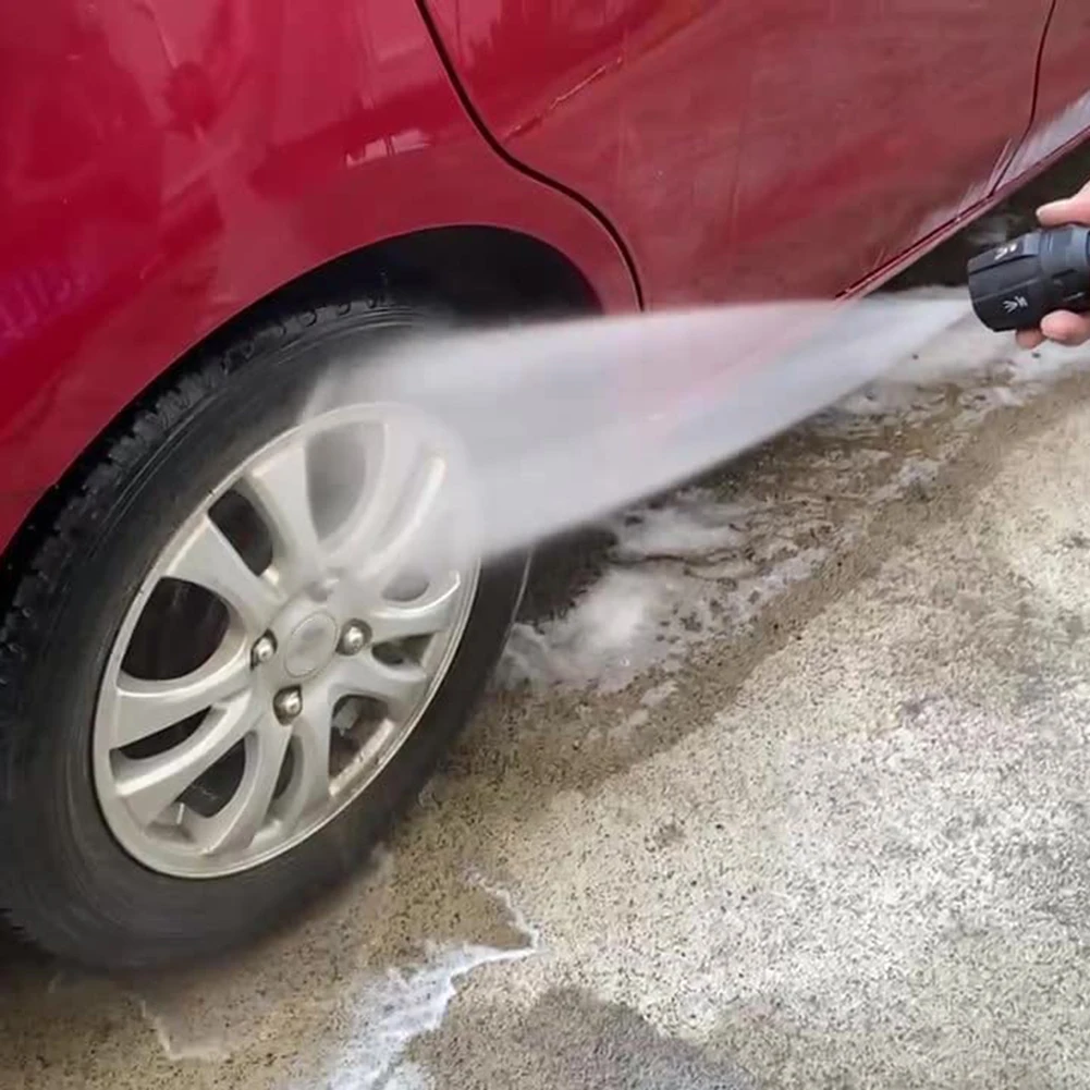 5 In 1 Adjustable High Pressure Washer Nozzle Garden Watering Hose Nozzle Tip Multi Rotating 1/4in Quick Connector
5 In 1 Adjustable High Pressure Washer Nozzle Garden Watering Hose Nozzle Tip Multi Rotating 1/4in Quick Connector