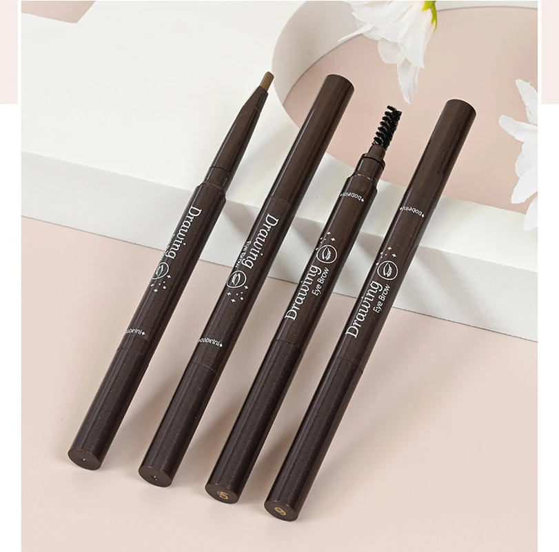 Double Head Automatic Rotating Eyebrow Pencil Small Triangle Waterproof Anti Sweat Long-lasting Eyebrow Pencil Natural Makeup
Double Head Automatic Rotating Eyebrow Pencil Small Triangle Waterproof Anti Sweat Long-lasting Eyebrow Pencil Natural Makeup