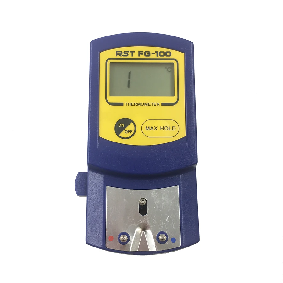 RST FG-100 Digital Soldering Iron Tips Thermometer Temperature Tester for soldering iron tips + 5pcs Sensors 0-700C
RST FG-100 Digital Soldering Iron Tips Thermometer Temperature Tester for soldering iron tips + 5pcs Sensors 0-700C