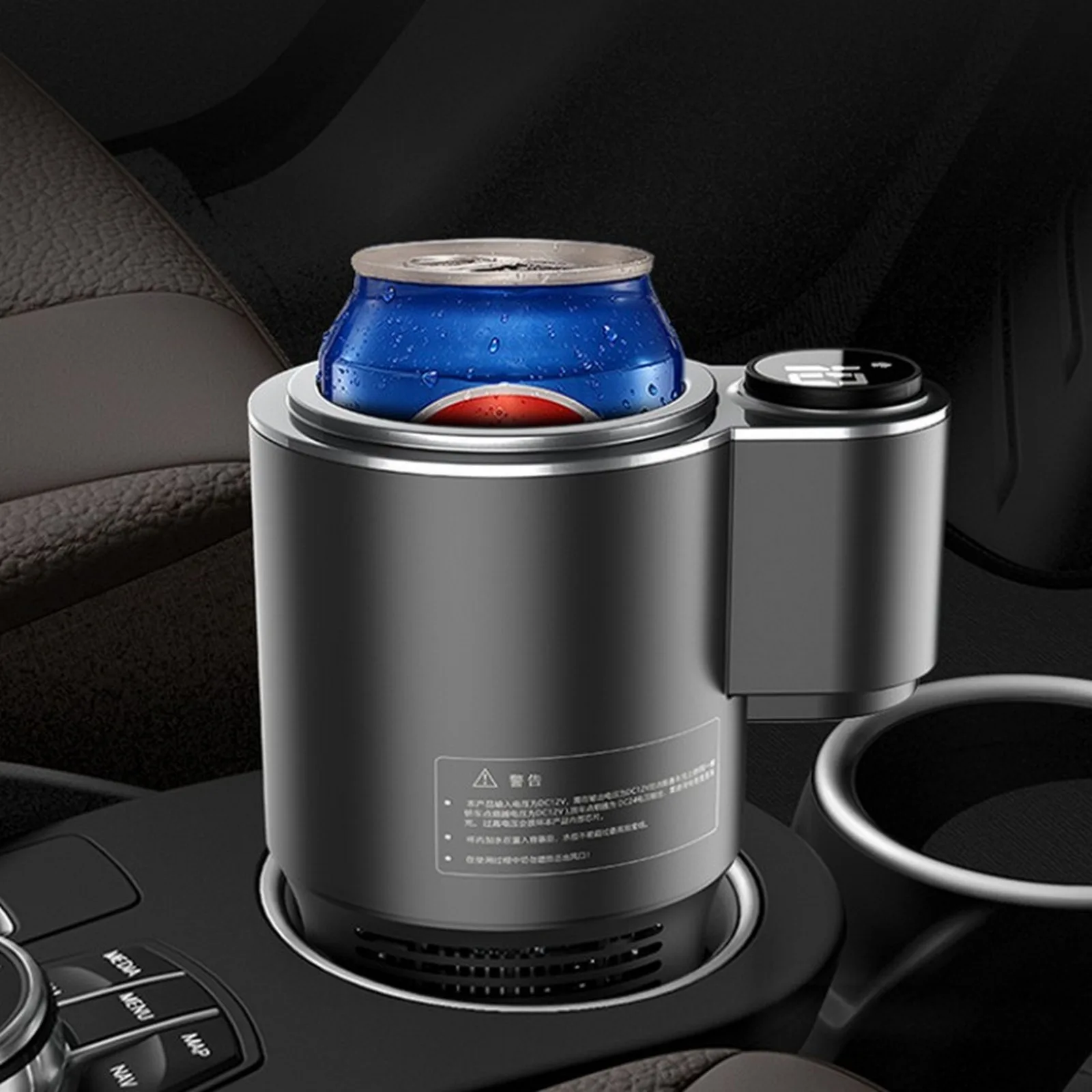12V Car Refrigeration Heating Cup Smart Vehicle Winter Heater Drinks Holder Rapid Cooling Heating Device
12V Car Refrigeration Heating Cup Smart Vehicle Winter Heater Drinks Holder Rapid Cooling Heating Device