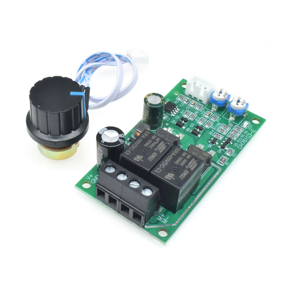 DC 6-40V Motor Speed Controller Brush Motor Speed Adjustable Regulator Forward and Reverse Control Board DC Brush Motor Governer
DC 6-40V Motor Speed Controller Brush Motor Speed Adjustable Regulator Forward and Reverse Control Board DC Brush Motor Governer