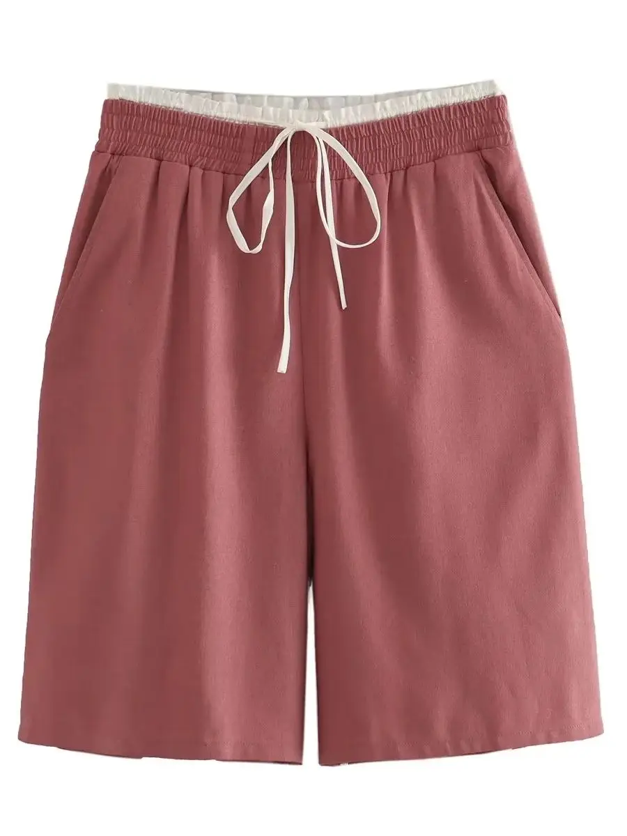 MYIT 2023 NEW Summer Women Solid Color Pockets Decoration Casual Vintage Sweet Loose Shorts
MYIT 2023 NEW Summer Women Solid Color Pockets Decoration Casual Vintage Sweet Loose Shorts