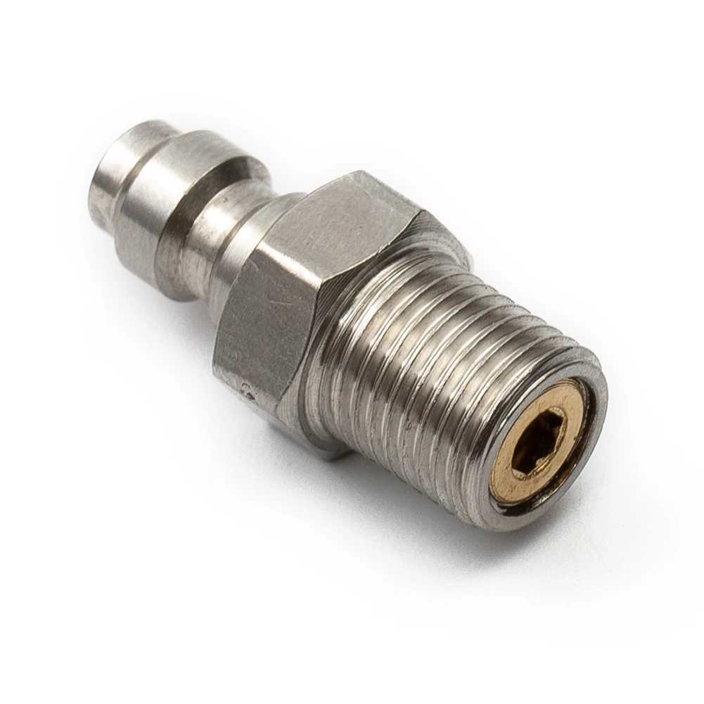 8mm Male Thread Quick Connect Valve PCP Filling With Valve M10*1 1/8NPT 1/8BSPP Mainly Used For High-pressure Pumps Brand New
8mm Male Thread Quick Connect Valve PCP Filling With Valve M10*1 1/8NPT 1/8BSPP Mainly Used For High-pressure Pumps Brand New