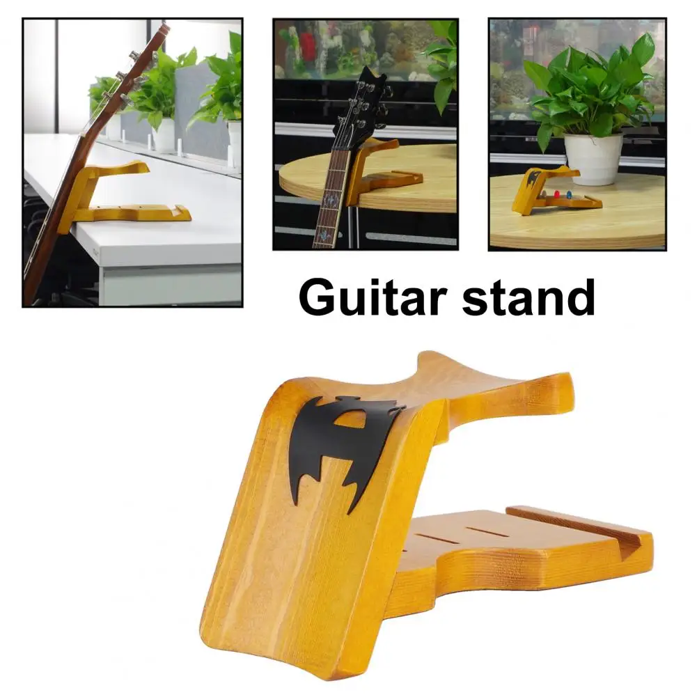 

Guitar Neck Rest High Stability Holding Instrument Lightweight Stand Guitar Cradle Support Ukuleles Violin Holder for Home