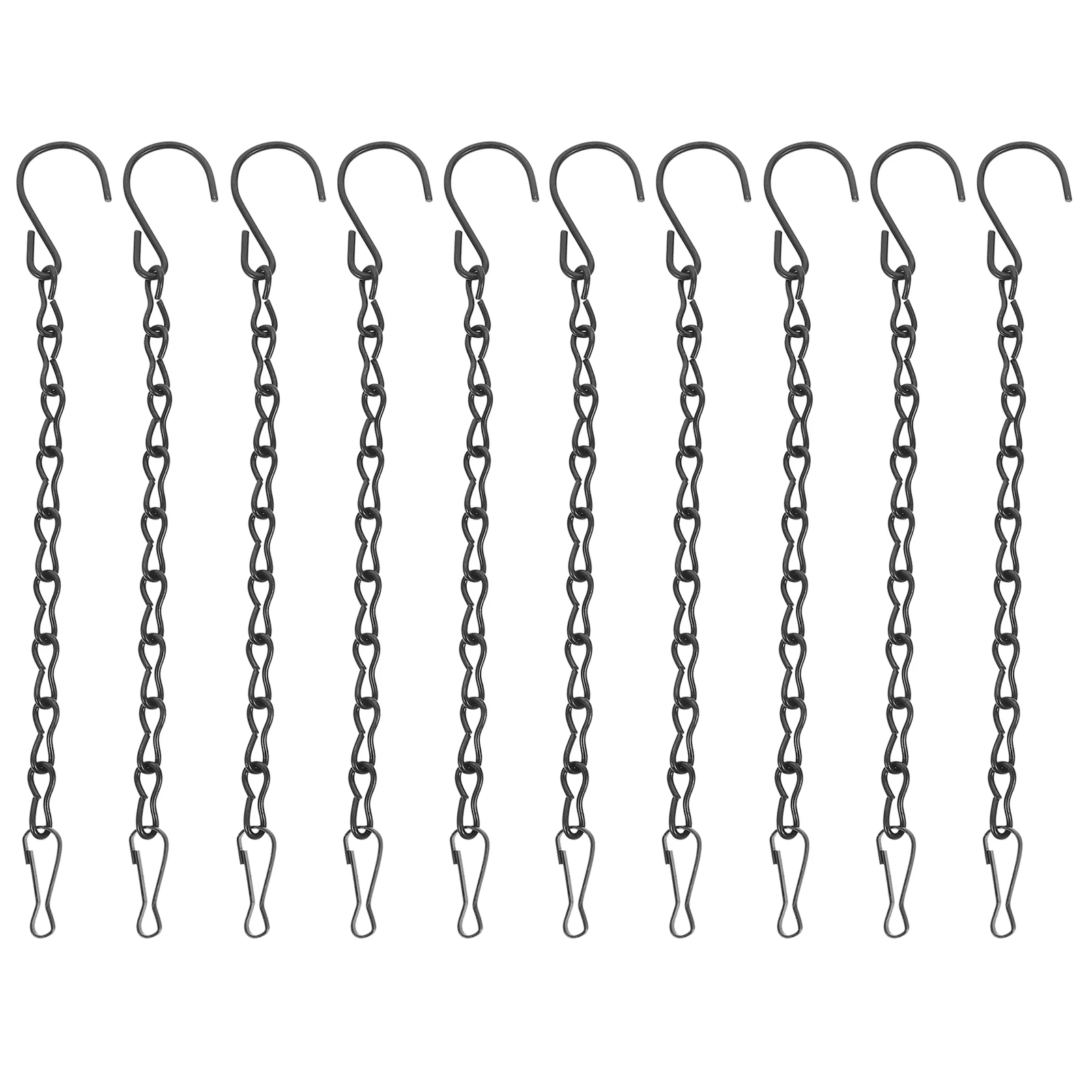 10 Pcs Flower Pot Chain Planter Pots Flowerpot Iron Hanging Potted Birdcage Home Decoration Garden Tools Chains
10 Pcs Flower Pot Chain Planter Pots Flowerpot Iron Hanging Potted Birdcage Home Decoration Garden Tools Chains