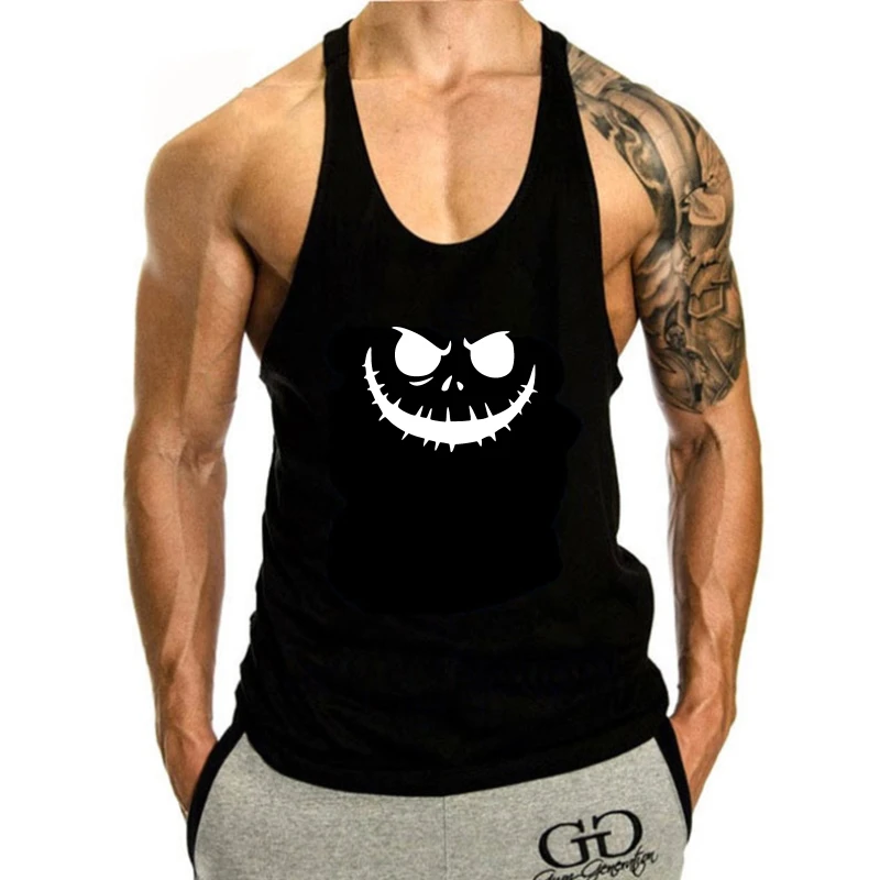 Майка с изображением тыквы зла, мужской костюм на Хэллоуин, маскарадный костюм, майка с изображением скелета из мультфильма, Мужской Топ унисекс, Новая мода
Майка с изображением тыквы зла, мужской костюм на Хэллоуин, маскарадный костюм, майка с изображением скелета из мультфильма, Мужской Топ унисекс, Новая мода