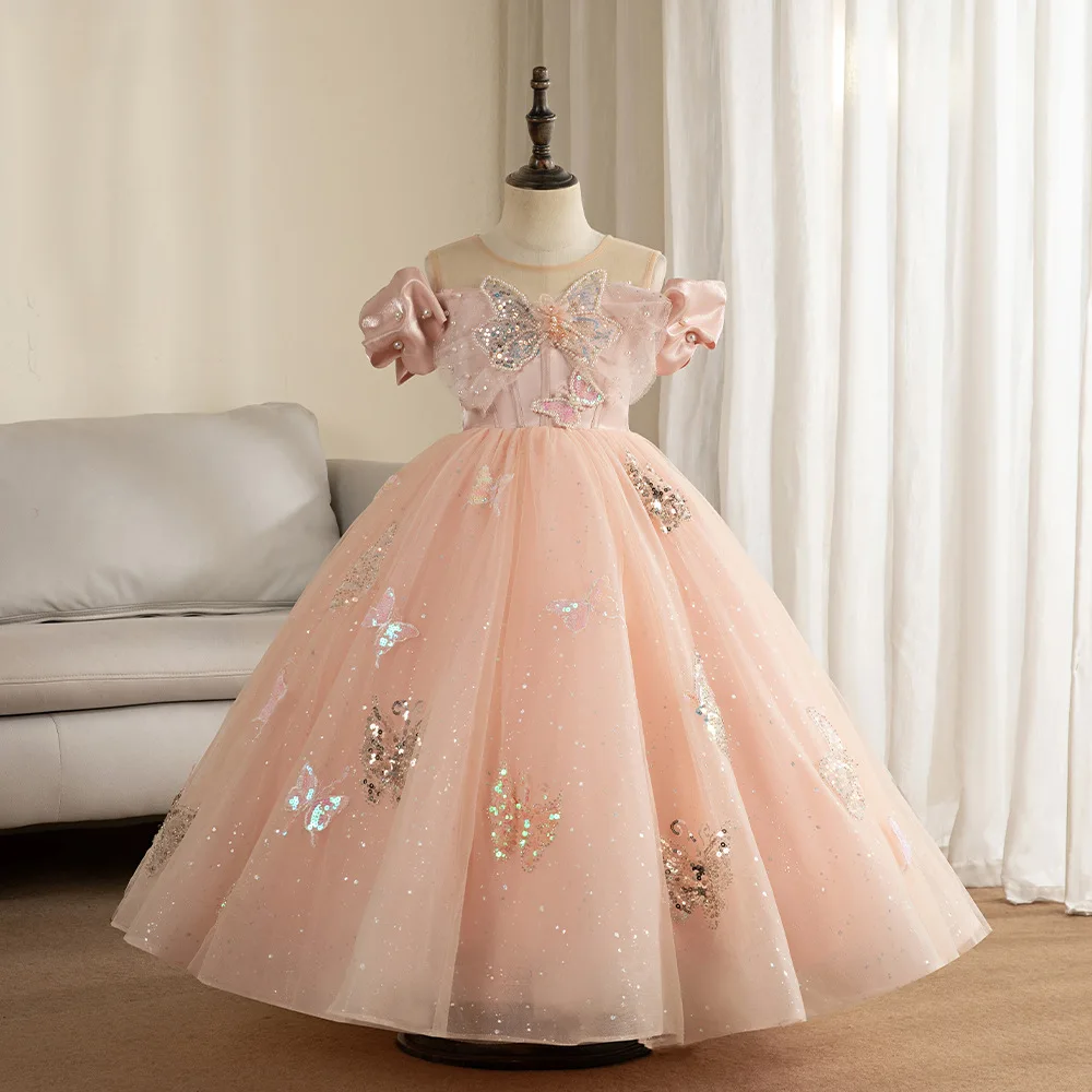 Elegant Party Girl Dresses 2023 Kids Girl Beading Long Ball Gowns Children Pageant Ceremonial Carnival Formal Dress Kid Vestidos
Elegant Party Girl Dresses 2023 Kids Girl Beading Long Ball Gowns Children Pageant Ceremonial Carnival Formal Dress Kid Vestidos