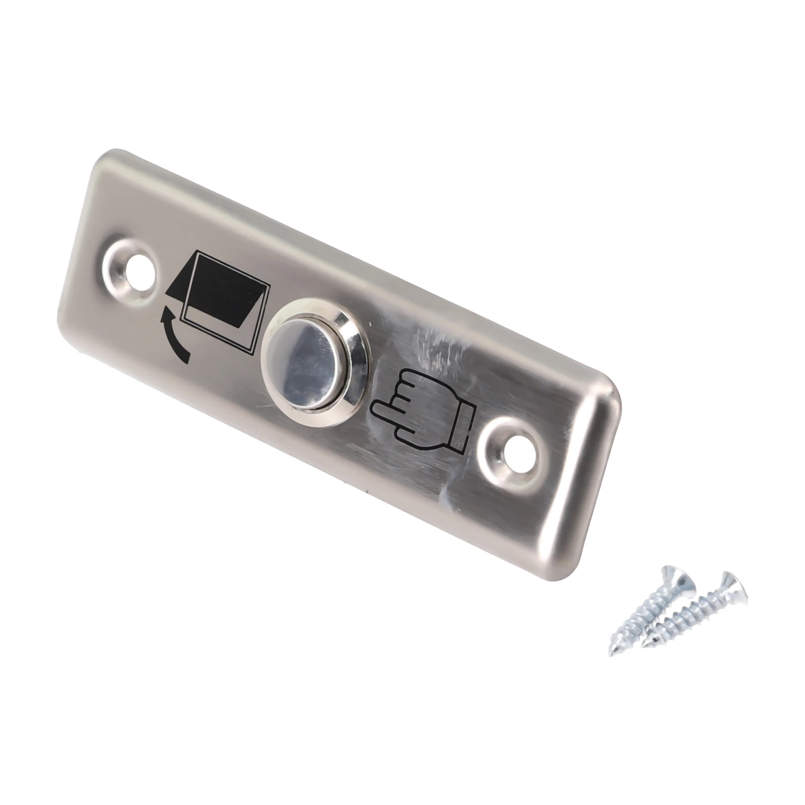High quality Silver Stainless Door Switch Button Durable Switch Release Button For Access Control Door Exit Top
High quality Silver Stainless Door Switch Button Durable Switch Release Button For Access Control Door Exit Top