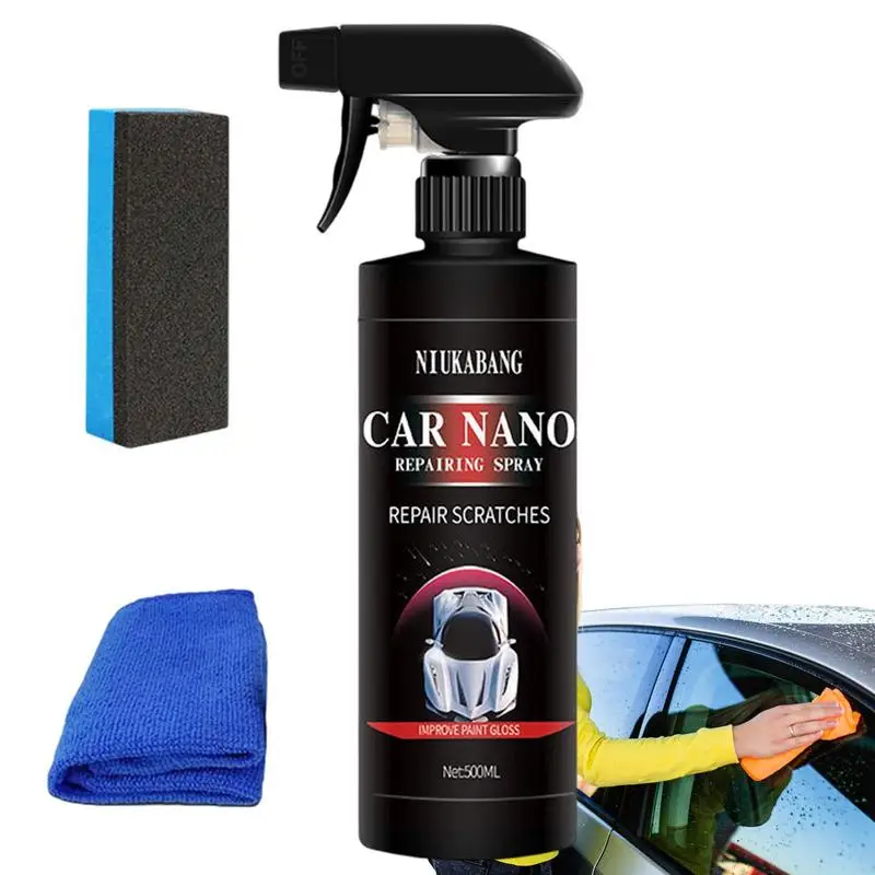 

Quick Coat Liquid Nano Ceramic Car Coating Kit Auto Paint Polish Wax Spray Hydrophobic Anti Scratch Protect Detailing Care Film