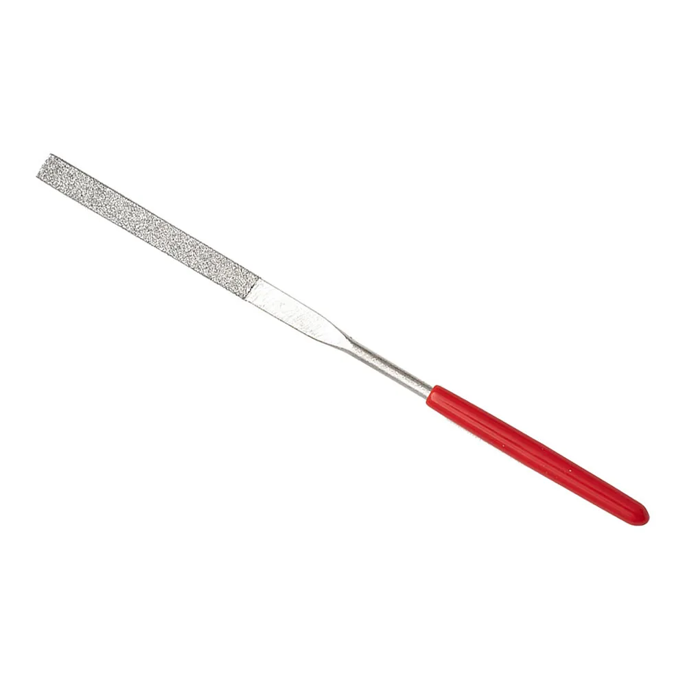 

Non-slip File Needle File Flat Metal Stone Grinding Plastic Handle Tool 0.12*5.51" 140mm 2pcs Durable Hot sale