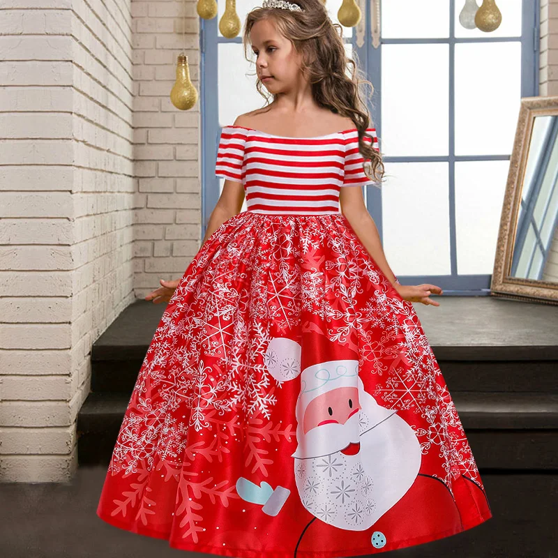 Christmas Santa Claus Girls Print Long Dresses Baby theme Party Clothes Princess Dresses Carnival Costume for 4-14 Years Teens
Christmas Santa Claus Girls Print Long Dresses Baby theme Party Clothes Princess Dresses Carnival Costume for 4-14 Years Teens