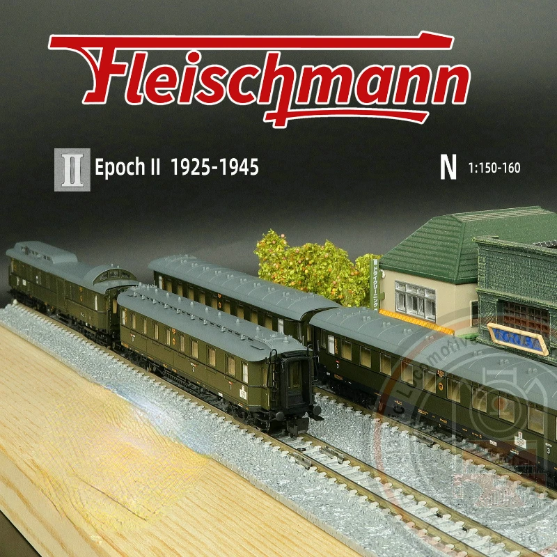 Модель поезда FLEISCHMANN N Type 1/160 6260006 немецкая модель поколения DRG второго поколения, четырехсекционная модель поезда с круглым орлом
Модель поезда FLEISCHMANN N Type 1/160 6260006 немецкая модель поколения DRG второго поколения, четырехсекционная модель поезда с круглым орлом