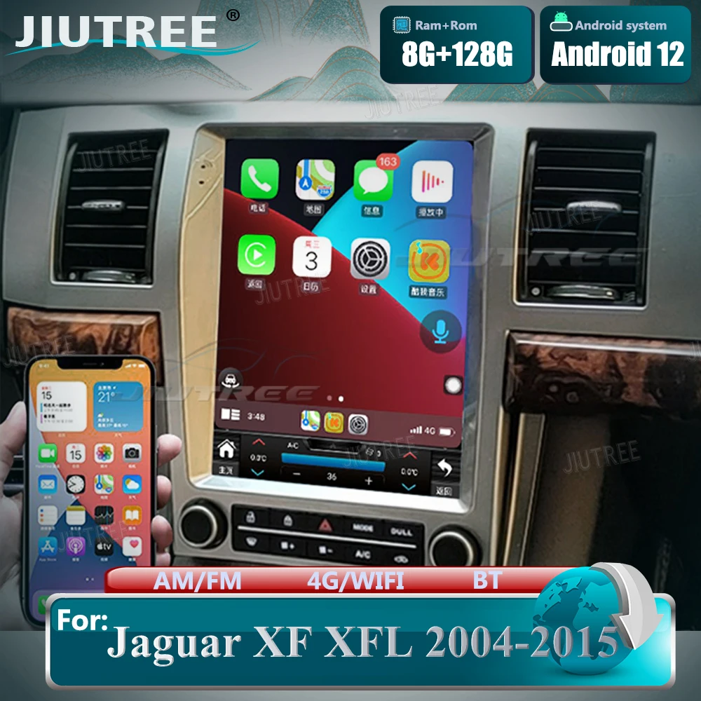 Car Radio 9.7 Inch Auto Android 12 For Jaguar XF XFL 2004-2015 Stereo Multimedia Player GPS Navigation Video Carplay WiFi 4G
Car Radio 9.7 Inch Auto Android 12 For Jaguar XF XFL 2004-2015 Stereo Multimedia Player GPS Navigation Video Carplay WiFi 4G