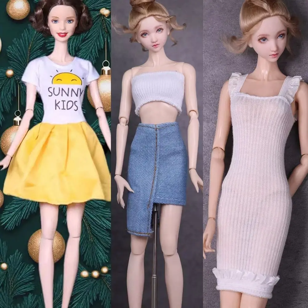 Fashion Doll Party Clothes High Quality Casual Wears Elegant Jeans Skirt 9 Styles 30cm Doll Clothes 11.5" Doll/1/6 BJD Dolls
Fashion Doll Party Clothes High Quality Casual Wears Elegant Jeans Skirt 9 Styles 30cm Doll Clothes 11.5" Doll/1/6 BJD Dolls