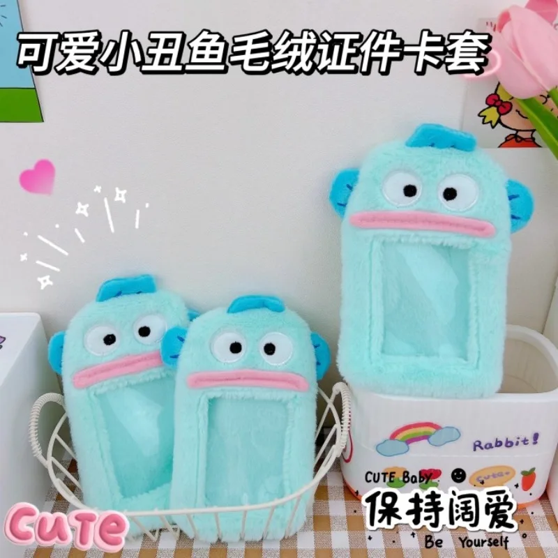 Cartoon Creative Sanrioed Hangyodon Plush Card Case Keychain Student Meal Card Bus Card Photo Display Pendant Cover
Cartoon Creative Sanrioed Hangyodon Plush Card Case Keychain Student Meal Card Bus Card Photo Display Pendant Cover