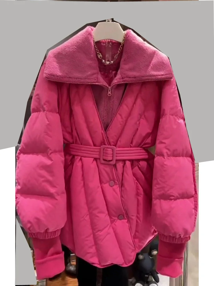 2023 Women's Clothing Fashion age-reducing patchwork waisted short cotton-padded jacket Winter New
2023 Women's Clothing Fashion age-reducing patchwork waisted short cotton-padded jacket Winter New