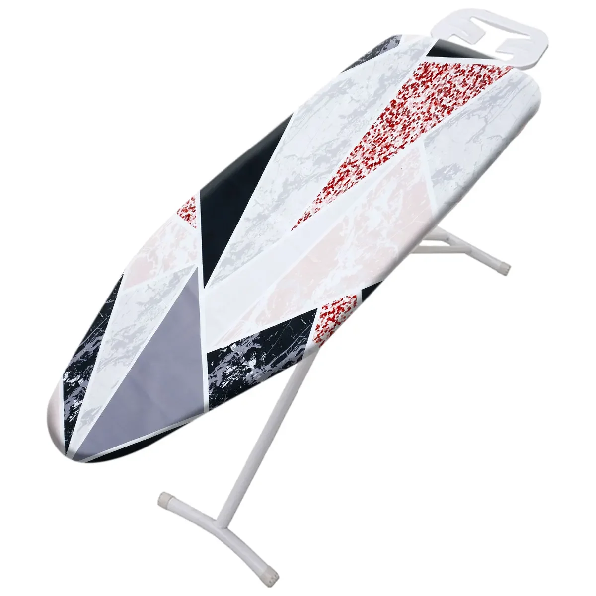 

Ironing Board Cover Scorch Resistant, Extra Thick Cotton Iron Cover with Padding Heat Reflective Heavy Duty Pad Approx 140x50cm