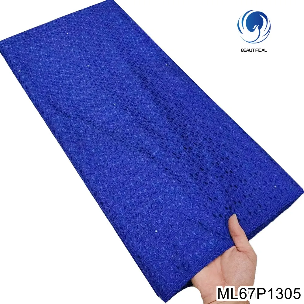 Royalblue Nigerian Fashion African Tribute Silk with Little Daisies Swiss Voile Lace Fabric100% Cottin for Party Dress ML67P13
Royalblue Nigerian Fashion African Tribute Silk with Little Daisies Swiss Voile Lace Fabric100% Cottin for Party Dress ML67P13