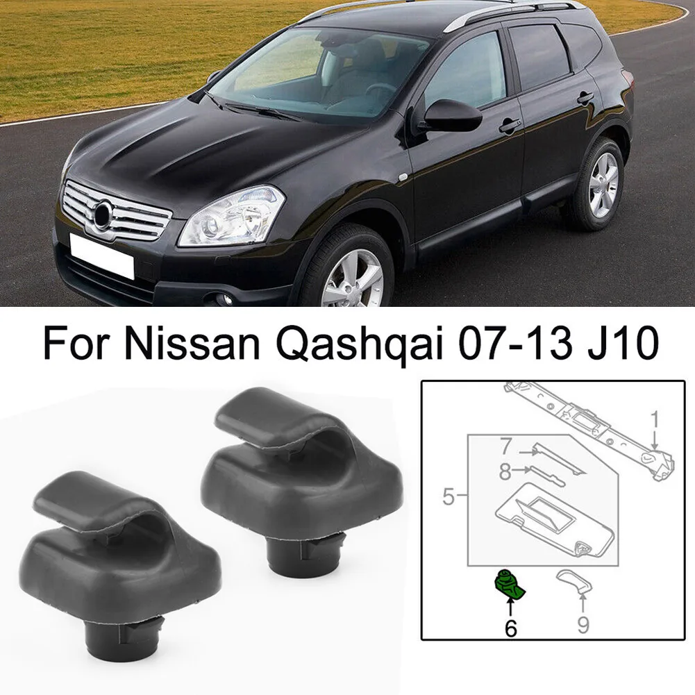 Clip Sun Visor Bracket Clip Clips For Nissan Qashqai 07-13 J10 Sun Support Visor Duable Direct Replacement Car Accessories
Clip Sun Visor Bracket Clip Clips For Nissan Qashqai 07-13 J10 Sun Support Visor Duable Direct Replacement Car Accessories