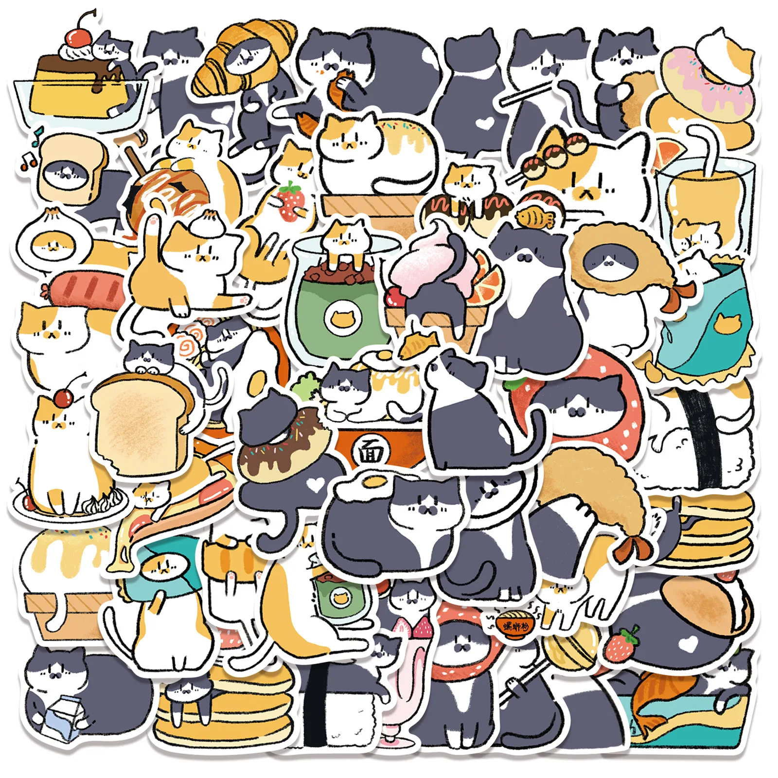 10/30/50PCS Cute Cat Stickers Cartoon Animal Decals DIY Phone Laptop Guitar Car Kawaii Graffiti Sticker for Kids Toys Wholesale
10/30/50PCS Cute Cat Stickers Cartoon Animal Decals DIY Phone Laptop Guitar Car Kawaii Graffiti Sticker for Kids Toys Wholesale