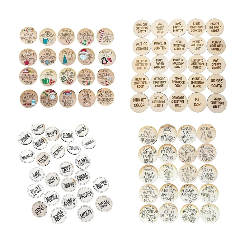 Christmas Countdown Tokens Set Lightweight Festival Advent Coins for Christmas Decoration Collection Travel
Christmas Countdown Tokens Set Lightweight Festival Advent Coins for Christmas Decoration Collection Travel