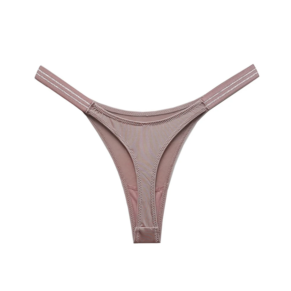 Womens Solid Color Thong Panties Bikini Sexy High Cut G-string Briefs Fitness Lift Hip Bottom Underpants Low Rise Underwear
Womens Solid Color Thong Panties Bikini Sexy High Cut G-string Briefs Fitness Lift Hip Bottom Underpants Low Rise Underwear
