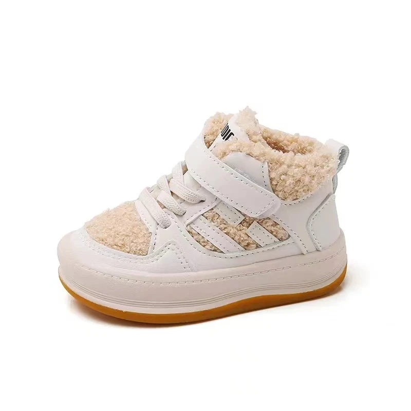 Boys Warm Sports Shoes Comfortable Winter Sneakers Girls Cotton Shoes Children Plush Thickened Anti-skid Shoes Baby Soft
Boys Warm Sports Shoes Comfortable Winter Sneakers Girls Cotton Shoes Children Plush Thickened Anti-skid Shoes Baby Soft