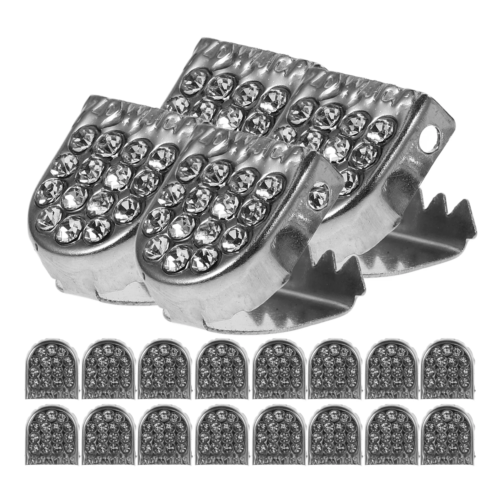 20 шт., металлические шнурки для обуви, из нержавеющей стали
20 шт., металлические шнурки для обуви, из нержавеющей стали