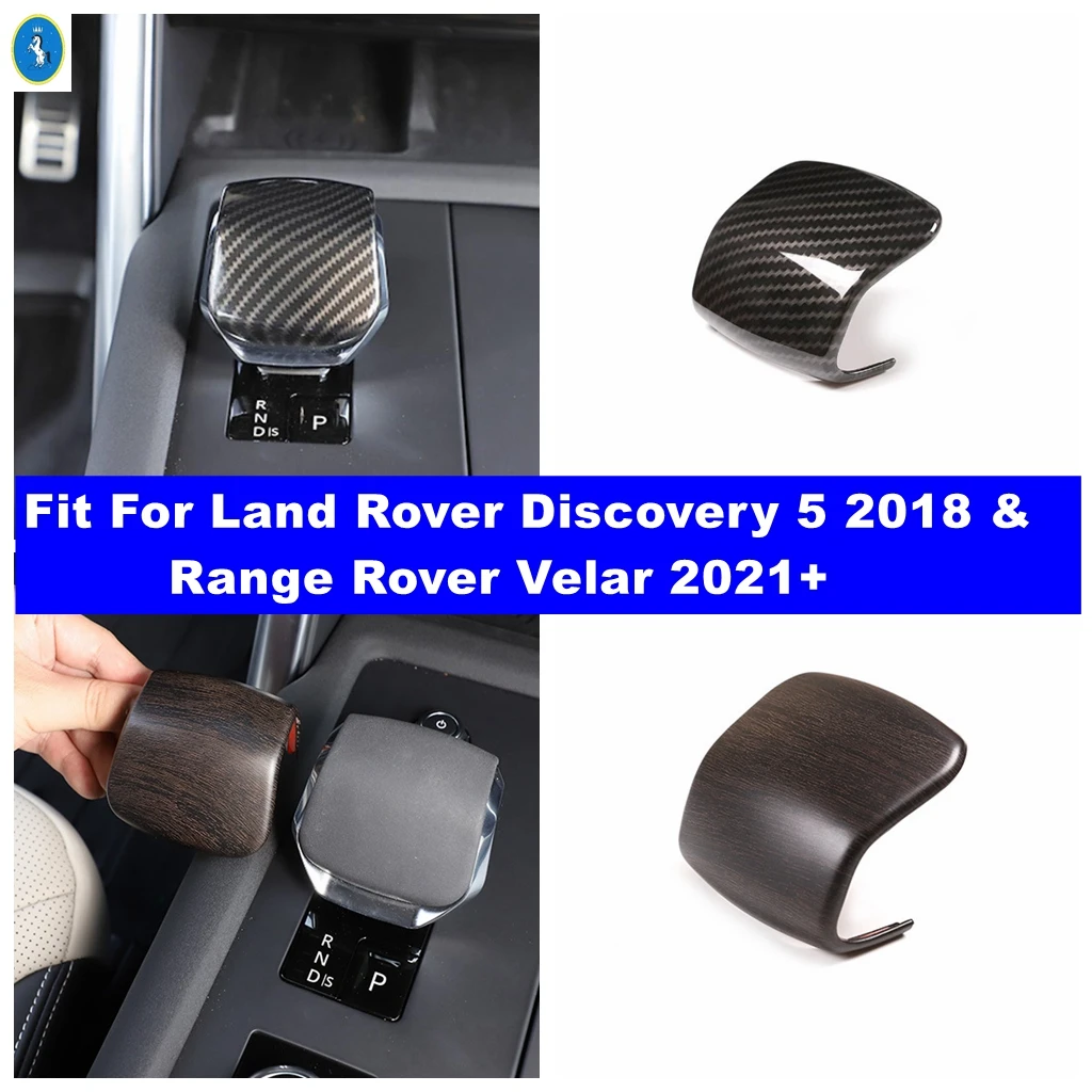 

Transmission Gear Shift Shifter Knob Gear Head Handle Cover Trim For Land Rover Discovery 5 2018 & Range Rover Velar 2021 - 2023