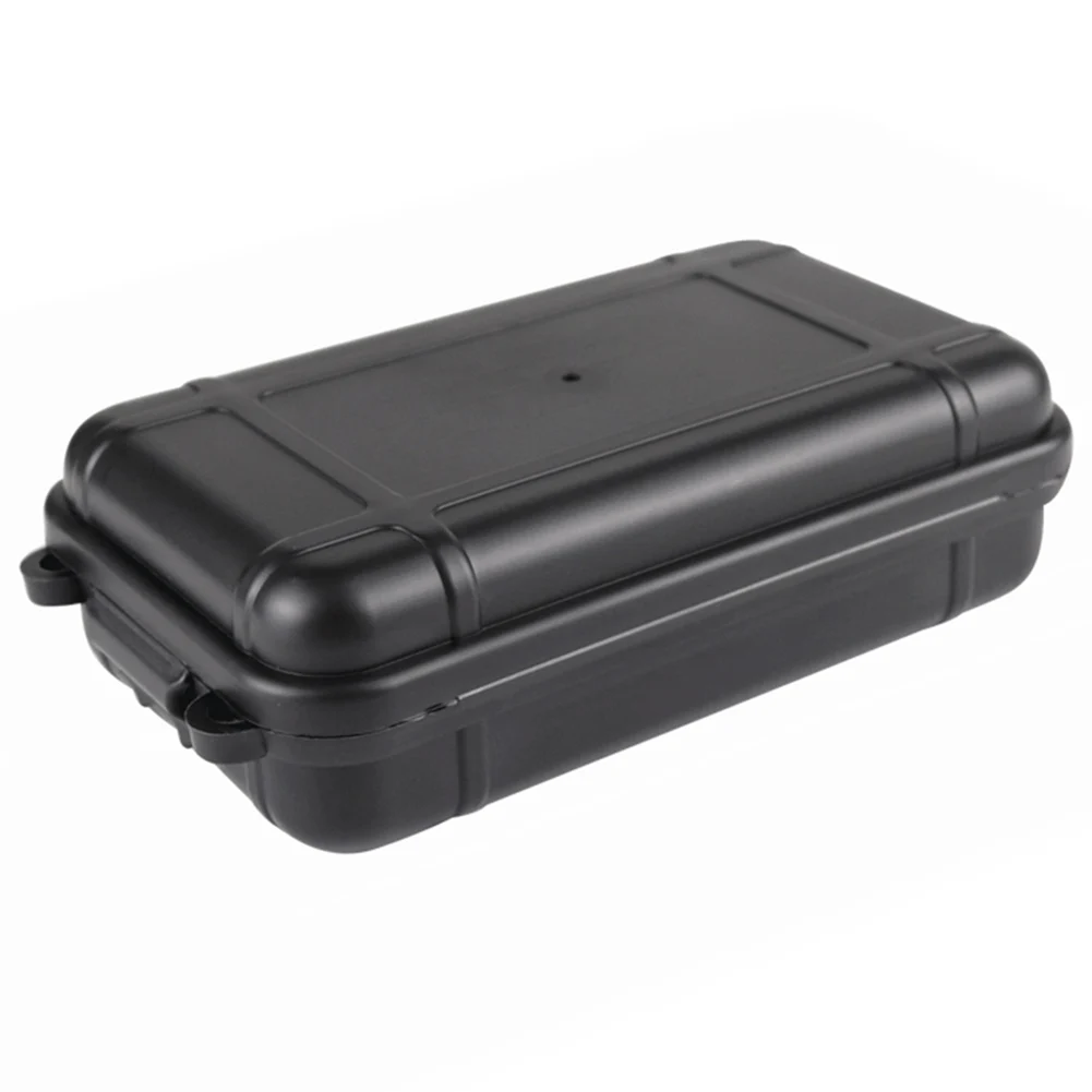 

1pc Outdoor Portable Plastic Storage Box Waterproof Survival Sealed Box Dustproof Shockproof For Camping Hiking Off-road Parts