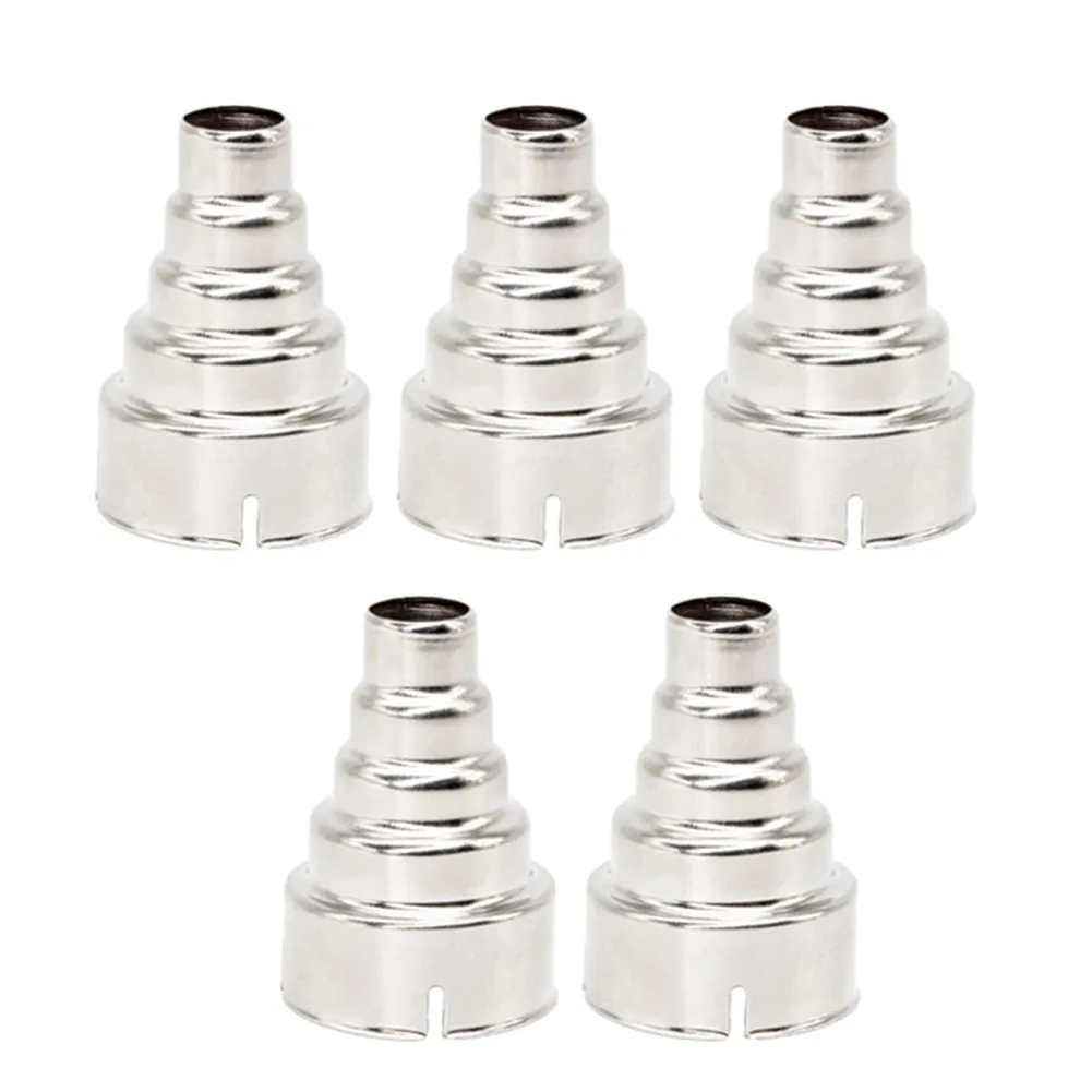 Heat Gun Accessories Air Gun Nozzle For Hot Airgun Power Tools Parts Stainless Steel 5PCS For Electric Heat AirGun
Heat Gun Accessories Air Gun Nozzle For Hot Airgun Power Tools Parts Stainless Steel 5PCS For Electric Heat AirGun