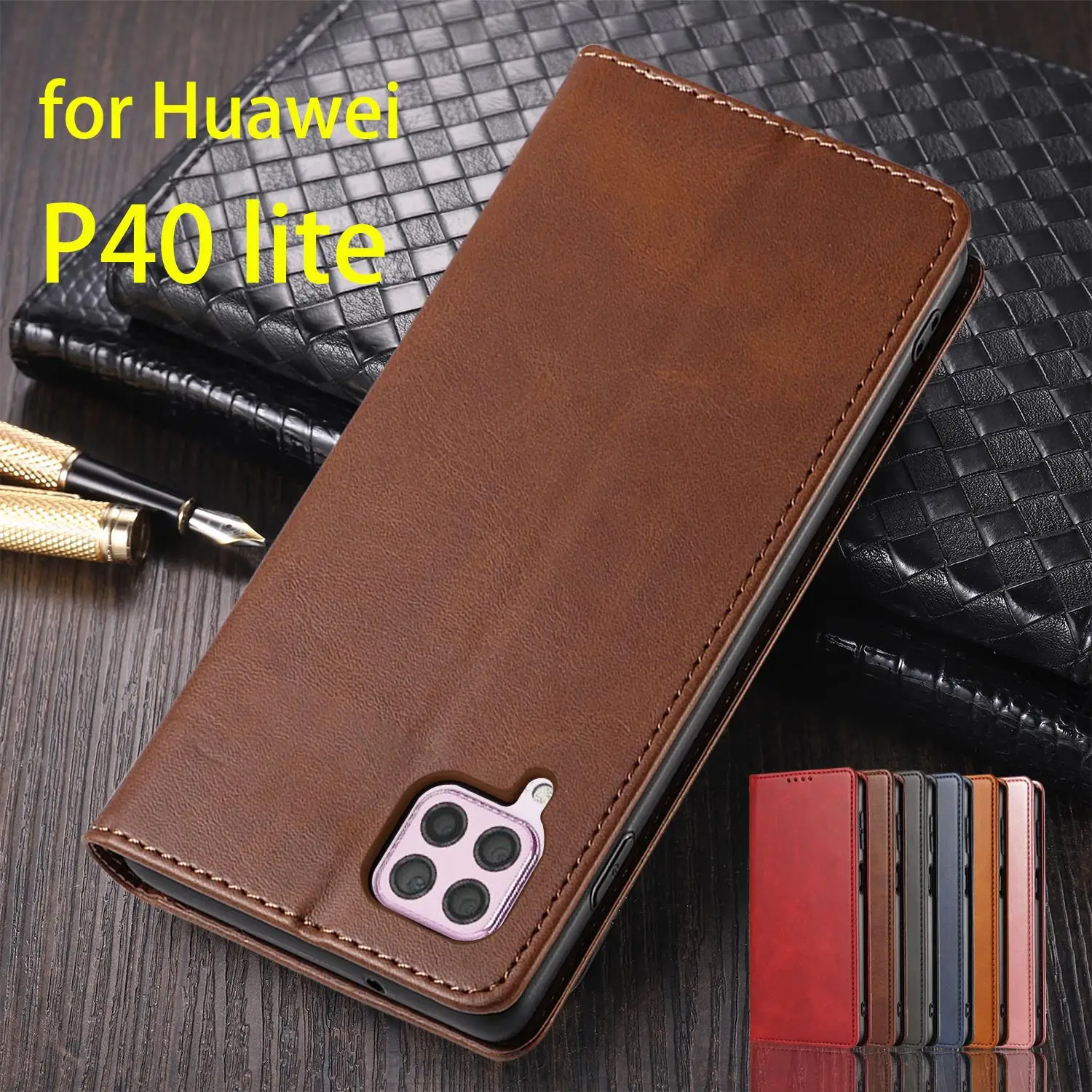 Magnetic Attraction Cover Leather Case for Huawei P40 lite 6.4" Flip Case Card Holder Holster Case Wallet Case Fundas Coque
Magnetic Attraction Cover Leather Case for Huawei P40 lite 6.4" Flip Case Card Holder Holster Case Wallet Case Fundas Coque