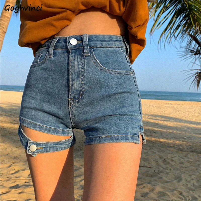 Denim Shorts Women Summer Hollow Out Slim Fit Solid High Waist Design Newly Stylish Chic Retro Streetwear Fashion All-match BF
Denim Shorts Women Summer Hollow Out Slim Fit Solid High Waist Design Newly Stylish Chic Retro Streetwear Fashion All-match BF