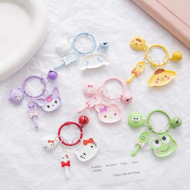 Hello Kitty Cinnamoroll Anime Kawaii Sanrio Key Chain Pendant Cute Cartoon My Melody Kuromi Bag Charm Decoration Toys for Kids
Hello Kitty Cinnamoroll Anime Kawaii Sanrio Key Chain Pendant Cute Cartoon My Melody Kuromi Bag Charm Decoration Toys for Kids