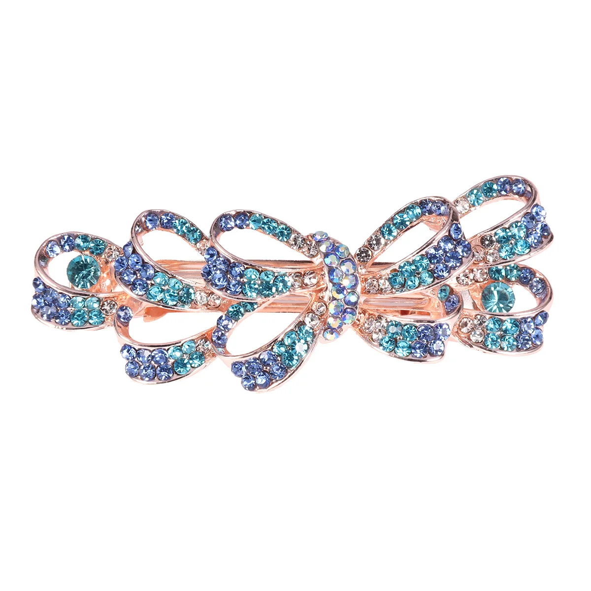 Crystal Rhinestone Hair Clips Shiny Flower Hair Barrettes Elegant Hair Accessory(Blue)
Crystal Rhinestone Hair Clips Shiny Flower Hair Barrettes Elegant Hair Accessory(Blue)
