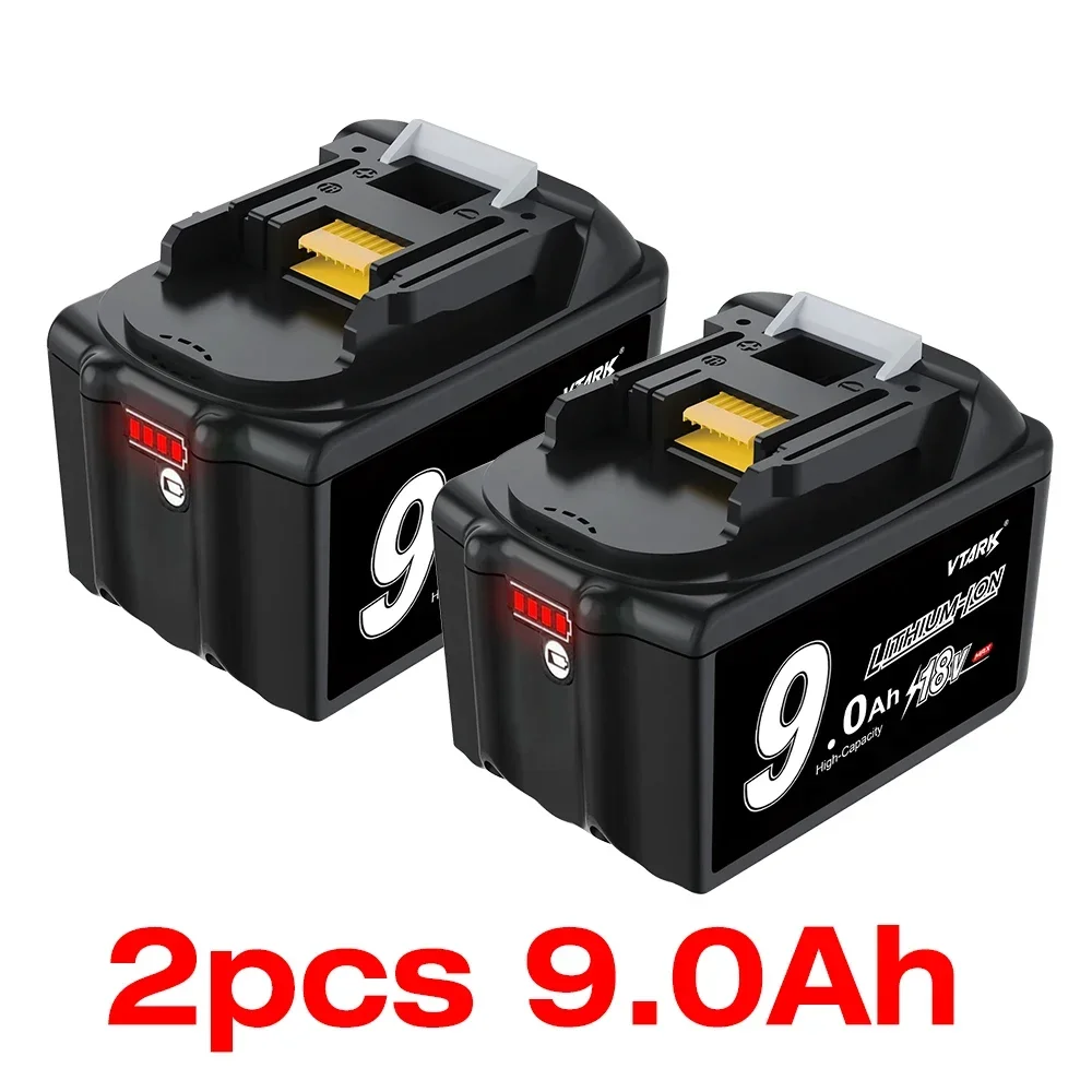 2024 Upgrade Rechargeable 18V 9000mAh Li-Ion Battery For Makita BL1830 BL1815 BL1860 BL1840 Replacement Power Tool Battery
2024 Upgrade Rechargeable 18V 9000mAh Li-Ion Battery For Makita BL1830 BL1815 BL1860 BL1840 Replacement Power Tool Battery