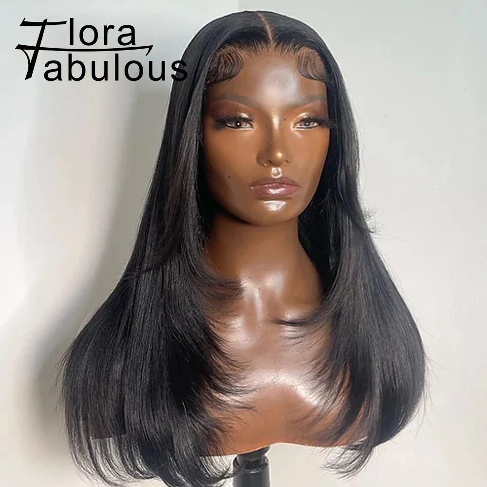 Brazilian Human Hair Layered Cut Straight Lace Wig for Women 180% Density Straight Lace Front Wig Pre Plucked with Baby Hair
Brazilian Human Hair Layered Cut Straight Lace Wig for Women 180% Density Straight Lace Front Wig Pre Plucked with Baby Hair