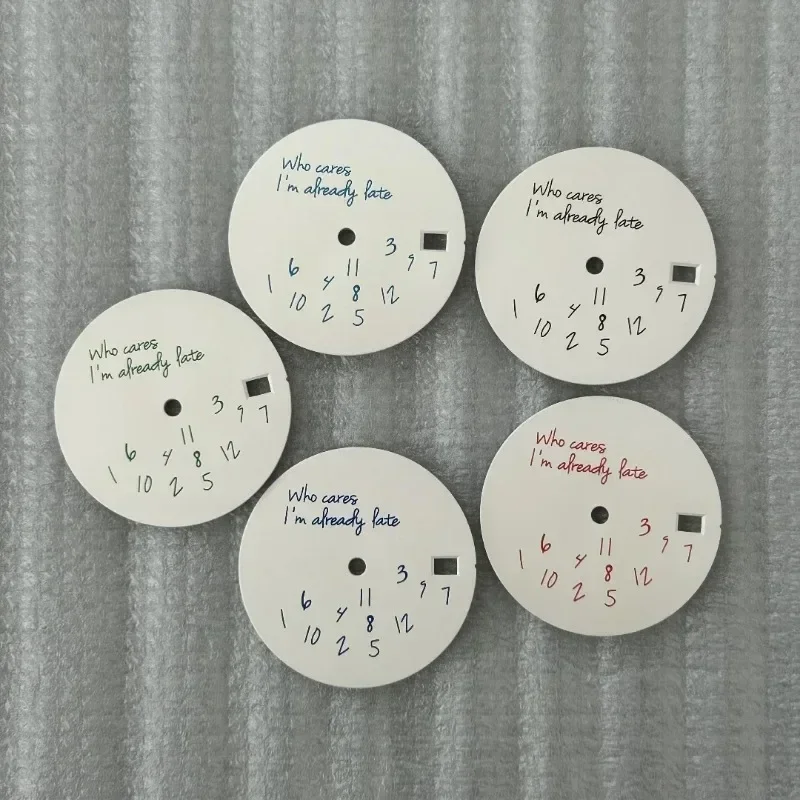 The Improved Dial with A Surface Size of 28.5mm Is Suitable for NH35NH36 Movement Automatic Mechanical Surfaces NEW DIY
The Improved Dial with A Surface Size of 28.5mm Is Suitable for NH35NH36 Movement Automatic Mechanical Surfaces NEW DIY