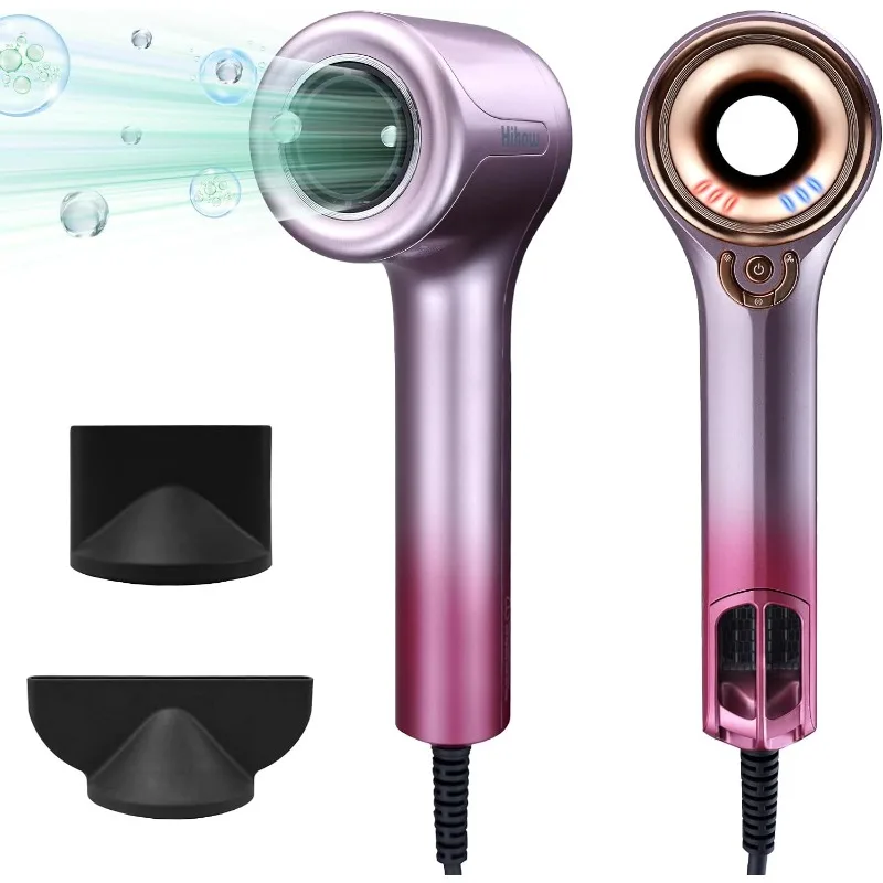 

Hihow Hair Dryer, Negative Ionic Blow Dryer with High-Speed 110,000 RPM Brushless Motor, Fast Drying Low Noise