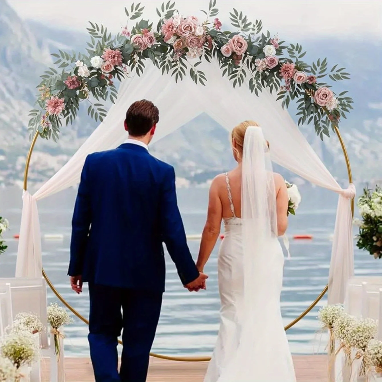 5.9ft 1Pc Flower Garland Eucalyptus Willow Garland With Flowers Handcrafted Garland For Wedding Centerpieces For Rehearsal Dinne
5.9ft 1Pc Flower Garland Eucalyptus Willow Garland With Flowers Handcrafted Garland For Wedding Centerpieces For Rehearsal Dinne
