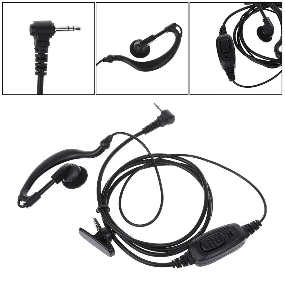 New For Walkie Talkie Headset G Shaped Earpiece Headset PTT MIC Accessories for Motorola T6200 TKLR T3 T6 Radio
New For Walkie Talkie Headset G Shaped Earpiece Headset PTT MIC Accessories for Motorola T6200 TKLR T3 T6 Radio