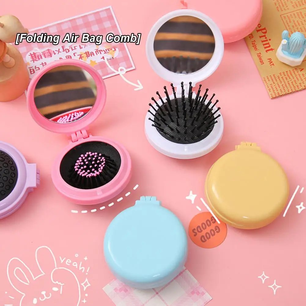 Mirror Comb for All Hair Types Portable Folding Travel Comb Mirror Hair Brush Set for On-the-go Styling Compact Mini for All
Mirror Comb for All Hair Types Portable Folding Travel Comb Mirror Hair Brush Set for On-the-go Styling Compact Mini for All