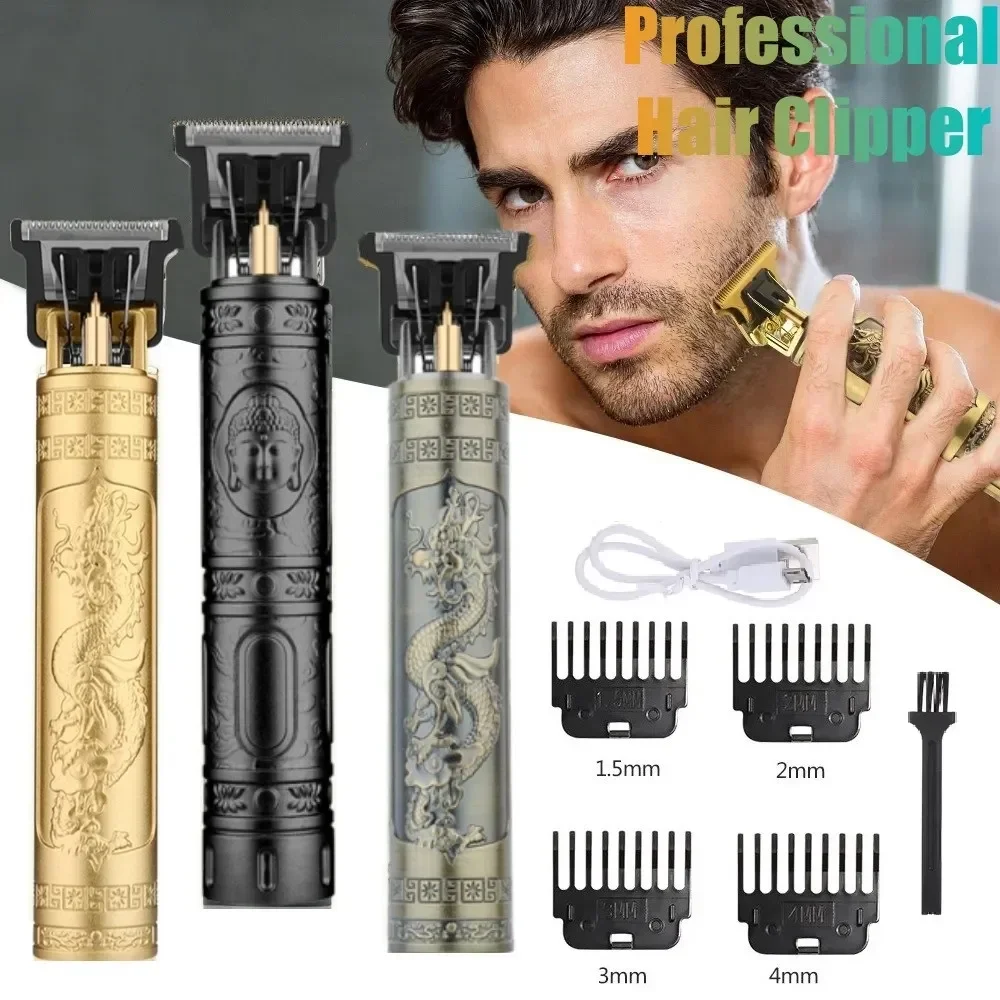 

T9 Hair Clipper Beard Shaving Body Hair Trimmer Clippers Electric Hair Cutting Machine Professional Barber Men Trimmer Shaver