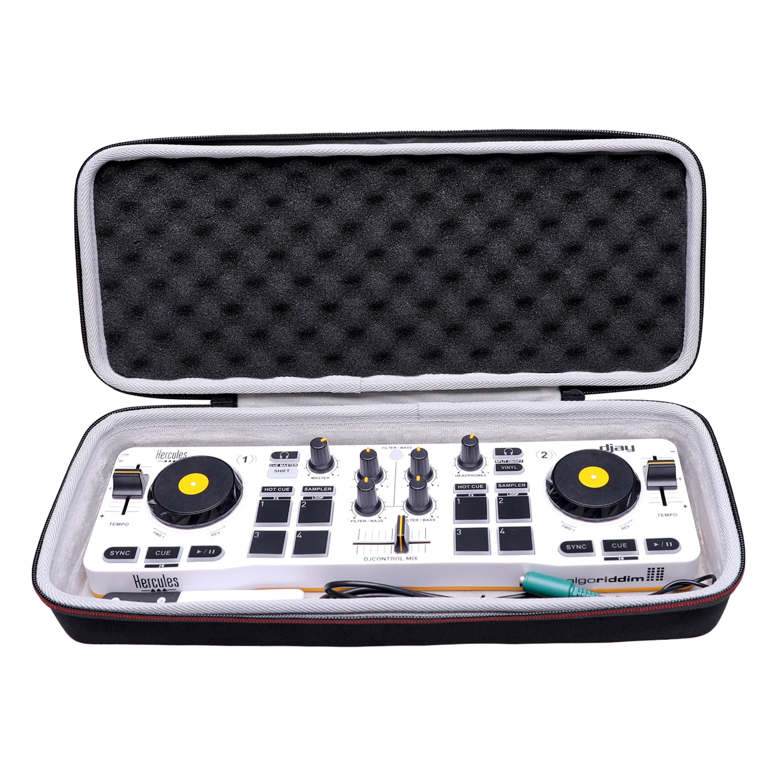 

LTGEM EVA Hard Case for Hercules DJ Control Mix & Hercules Starlight | Pocket USB DJ Equipment Protective Carrying Storage Bag