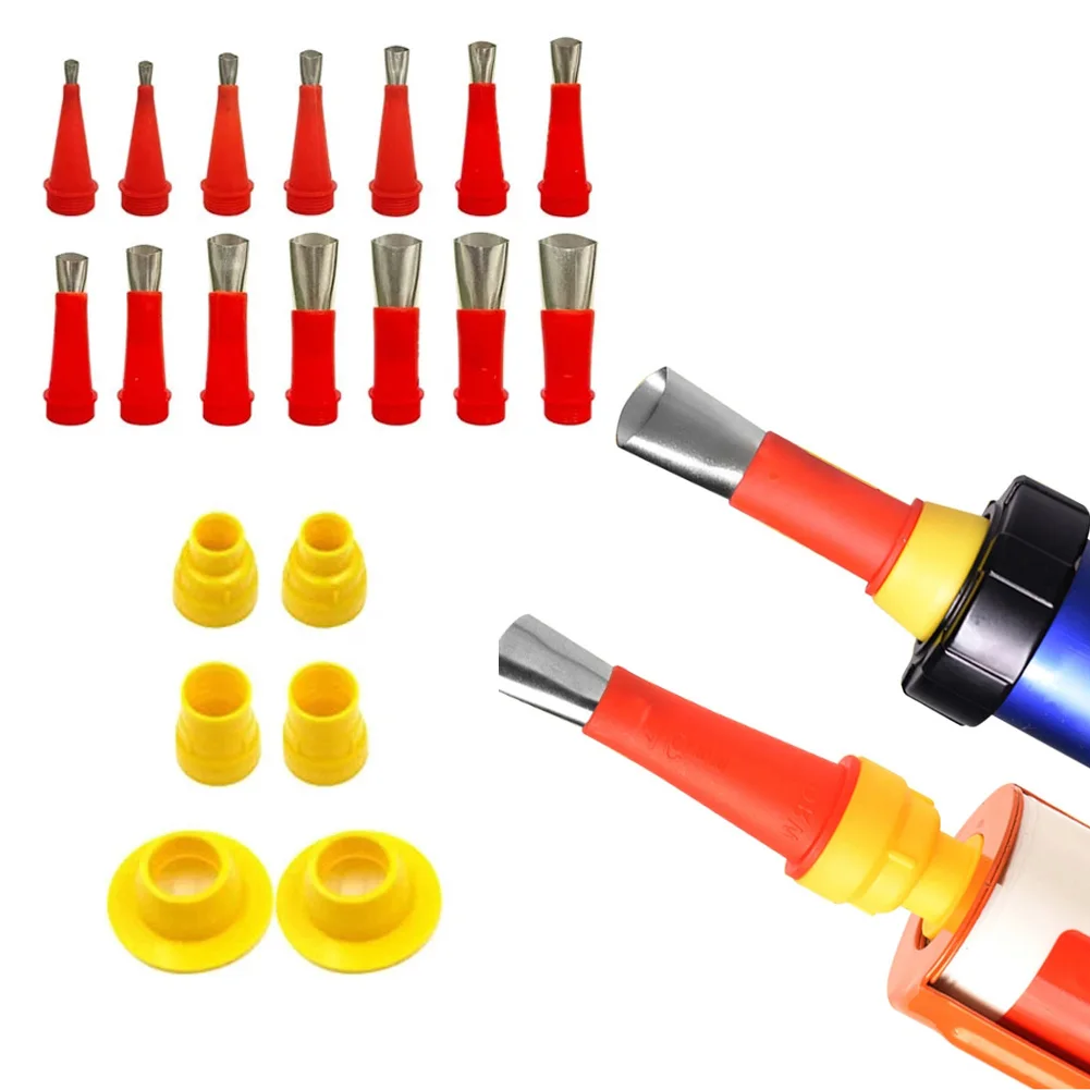 22 Pcs Stainless Steel Caulk Nozzle Applicator With Base Caulking Finisher Sealant Finishing Tool For Kitchen Bathroom
22 Pcs Stainless Steel Caulk Nozzle Applicator With Base Caulking Finisher Sealant Finishing Tool For Kitchen Bathroom