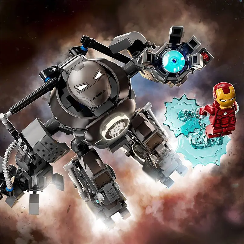 The Avengers Iron Man new personalized creative assembled building block mannequin model ornaments children's educational toys
The Avengers Iron Man new personalized creative assembled building block mannequin model ornaments children's educational toys