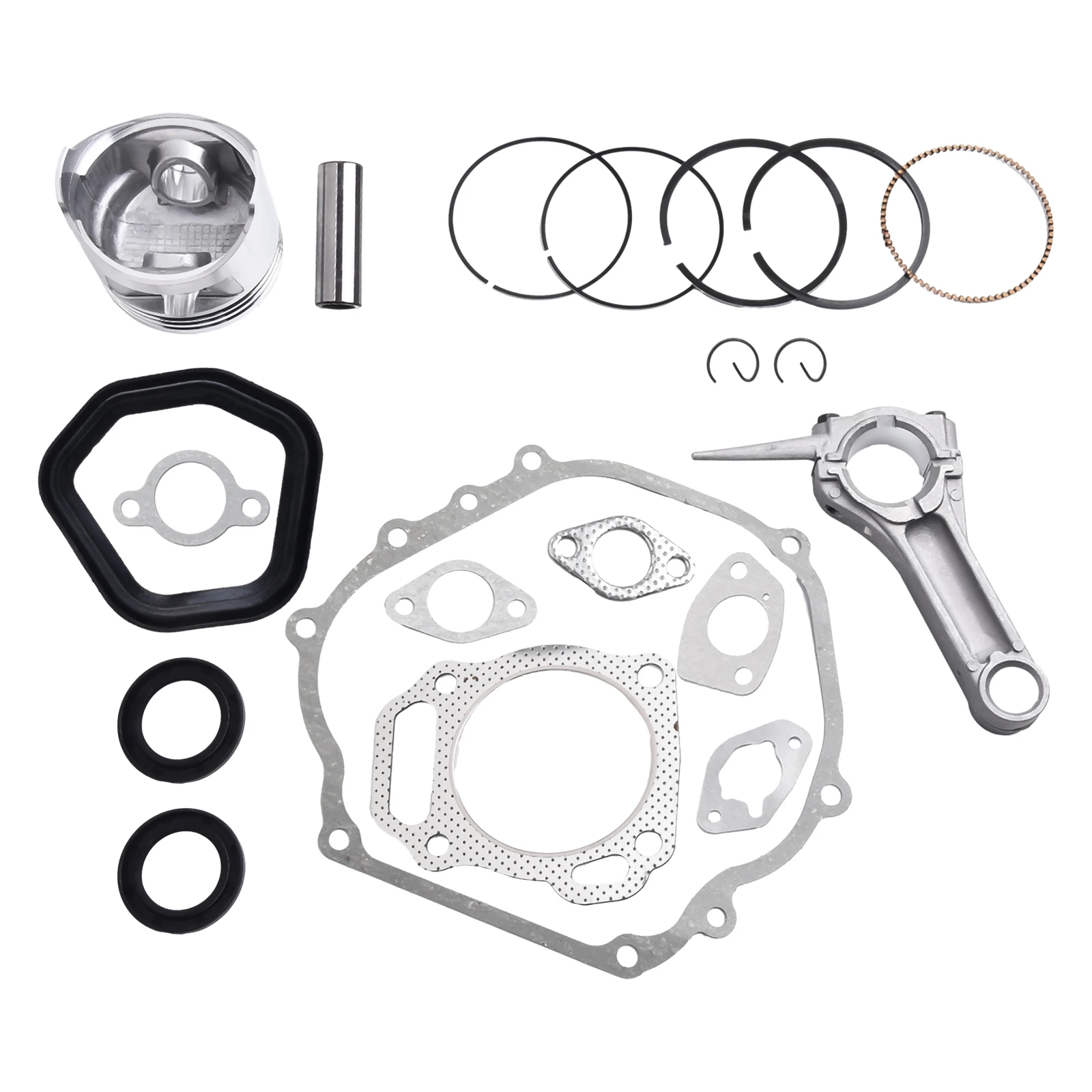 Rebuild Kit For Honda GX390 13HP Piston Ring Gasket Generator Lawnmower Engine Motor 13101-ZF6-W00 13200-ZE2-010
Rebuild Kit For Honda GX390 13HP Piston Ring Gasket Generator Lawnmower Engine Motor 13101-ZF6-W00 13200-ZE2-010