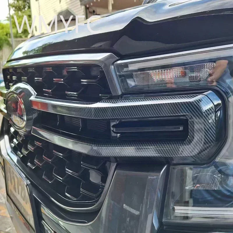 Молдинговая крышка переднего гриля из АБС-пластика для Ford Everest Ranger 2023 2024
Молдинговая крышка переднего гриля из АБС-пластика для Ford Everest Ranger 2023 2024