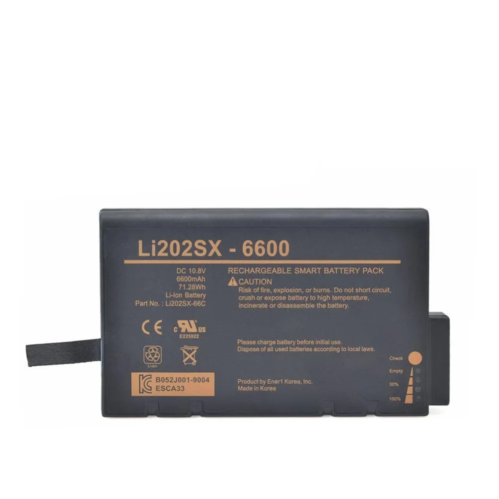 LI202SX LI202SX-6600 Battery For TSI 9110 9350 9500 9510 9550 9510BD 9130 9130-02 8240 95330-01 9530-02 9310-02 6530-0 9310-01
LI202SX LI202SX-6600 Battery For TSI 9110 9350 9500 9510 9550 9510BD 9130 9130-02 8240 95330-01 9530-02 9310-02 6530-0 9310-01